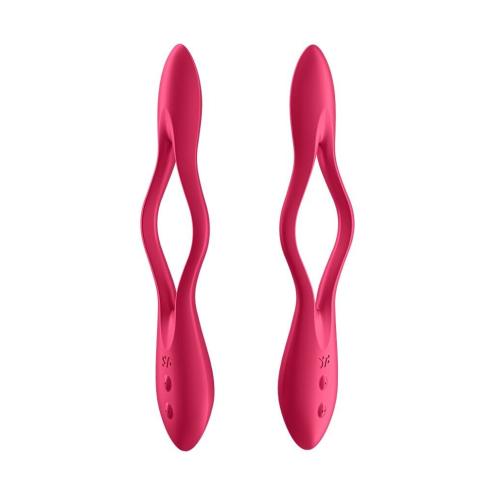 Универсальный гибкий вибратор для пар Satisfyer Elastic Joy Red