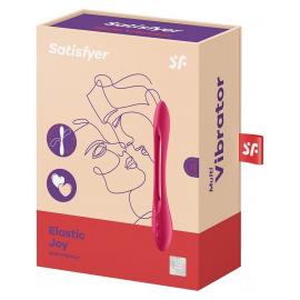 Універсальний гнучкий вібратор для пар Satisfyer Elastic Joy Red - 6
