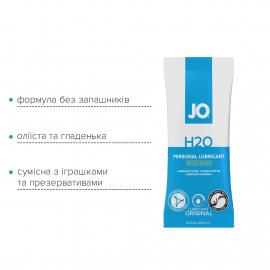 Набір лубрикантів Foil Display Box – JO H2O Lubricant - 3