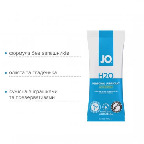 Набір лубрикантів Foil Display Box – JO H2O Lubricant