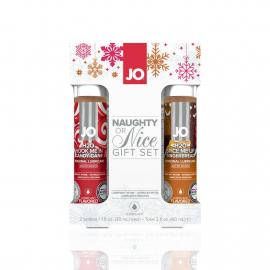 Подарунковий набір лубрикантів System JO Naughty or Nice Gift Set - 1