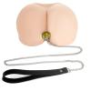 Металлическая анальная пробка с поводком Art of Sex Metal Anal Plug with Leash, size S 