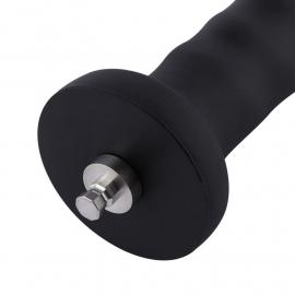 Силіконовий фалоімітатор для секс-машин Hismith 7.1″ Anal Dildo Black - 6