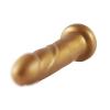 Золотий фалоімітатор Hismith 6.8″ Golden Silicone Dildo