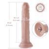 Реалистичный фаллоимитатор для секс-машин Hismith 7.5″ Flexible Silicone Dildo