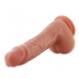 Фалоімітатор для секс-машин Hismith 8.3″ 2-layers Silicone Flesh Dildo - 6