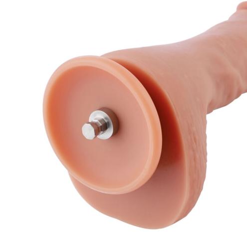 Фаллоимитатор для секс-машин Hismith 8.3″ 2-layers Silicone Flesh Dildo