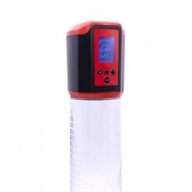 Автоматична вакуумна помпа Men Powerup Passion Pump Red, LED-табло - 4