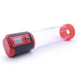 Автоматична вакуумна помпа Men Powerup Passion Pump Red, LED-табло - 3