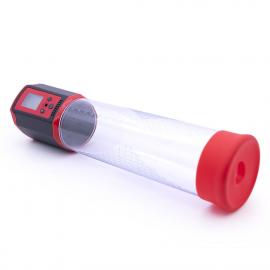Автоматична вакуумна помпа Men Powerup Passion Pump Red, LED-табло - 2