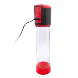 Автоматична вакуумна помпа Men Powerup Passion Enlargement system Red - 3
