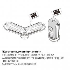 Мастурбатор Tenga Flip Zero GRAVITY White - 6