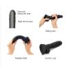 Реалистичный фаллоимитатор Strap-On-Me Sliding Skin Realistic Dildo Black - Size S