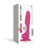 Реалістичний фалоімітатор Strap-On-Me Sliding Skin Realistic Dildo Fuchsia - Size S