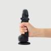 Реалістичний фалоімітатор Strap-On-Me Sliding Skin Realistic Dildo Black - Size М