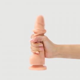 Реалістичний фалоімітатор Strap-On-Me Sliding Skin Realistic Dildo Vanille - Size XL - 1