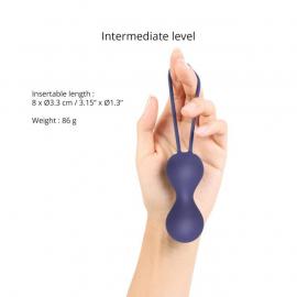 Вагинальные шарики Love To Love JOIA - MIDNIGHT INDIGO - 5