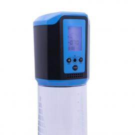 Автоматична вакуумна помпа Men Powerup Passion Pump Blue, LED-табло, що перезаряджається, 8 режимів - 4