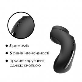 Двойное эрекционное кольцо Svakom Benedict Black - 4