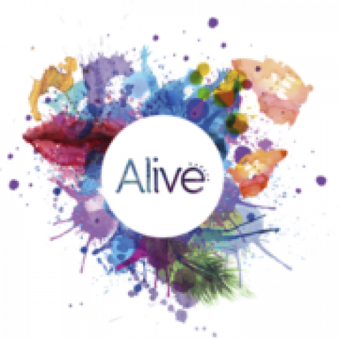 Металева анальна пробка Кролячий хвостик Alive Fluffy Plug S Black