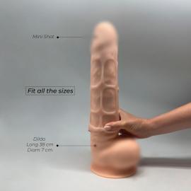 Міні-мастурбатор ротик Alive Oral Mini Masturbator (Flesh) - 2