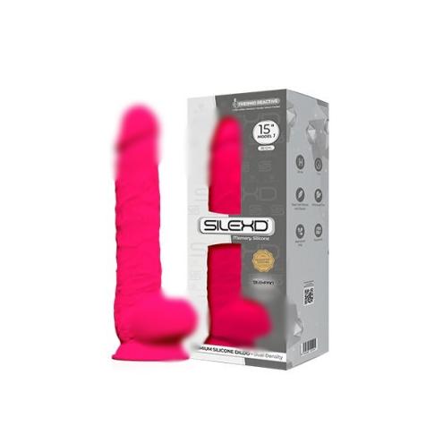 Фалоімітатор SilexD Kingston Pink (MODEL 15in)