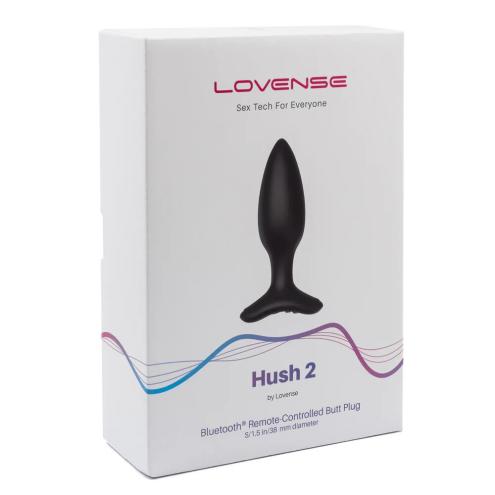 Анальна смарт вібропробка Lovense Hush 2, розмір S