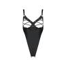 Боди из эко-кожи CELINE BODY - Passion с доступом, black, S/M