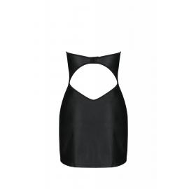 Мини-платье из экокожи CELINE CHEMISE black 6XL/7XL — Passion - 4