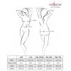 Портупея зі стреп з мереживом Passion Exclusive LORRY BRA XXL/XXXL, black