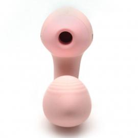 Вакуумный вибратор Kistoy Tina Mini Light Pink - 7