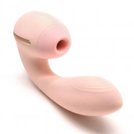 Вакуумный вибратор Kistoy Tina Mini Light Pink - 1