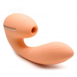 Вакуумный вибратор Kistoy Tina Mini Orange - 1