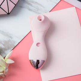 Вакуумний стимулятор KisToy Polly Pink - 2