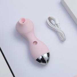 Вакуумний стимулятор KisToy Polly Pink - 3