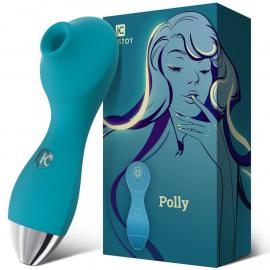 Вакуумний стимулятор KisToy Polly Blue - 4