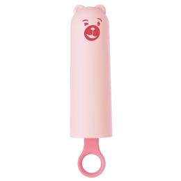 Вібратор CuteVibe Teddy Pink (Black Dildo)