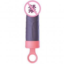 Вібратор CuteVibe Teddy Pink (Black Dildo) - 4