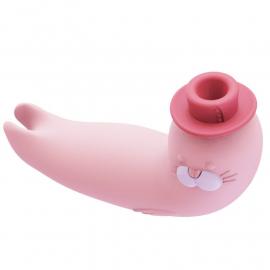 Вакуумный вибратор CuteVibe Franky Pink - 2