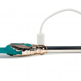 Изысканный вибратор Knight Jenay FLOWERS & SWORD - 4