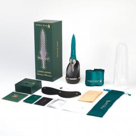 Изысканный вибратор Knight Jenay FLOWERS & SWORD - 3