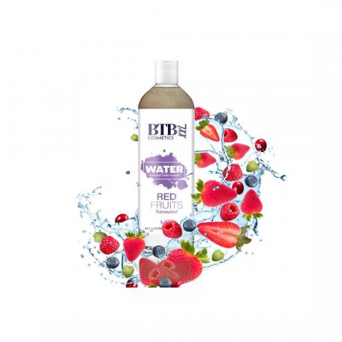 Смазка на водной основе BTB FLAVORED RED FRUITS с ароматом красных фруктов (250 мл)