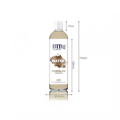 Смазка на водной основе BTB FLAVORED CHOCOLAT с ароматом шоколада (250 мл)