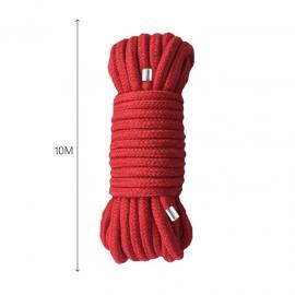 Мотузка для BDSM BTB Bondage Rope Red - 5
