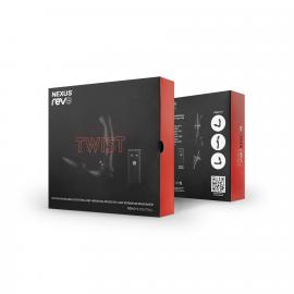 Масажер простати з вібрацією та ротацією Nexus - Revo TWIST - 5