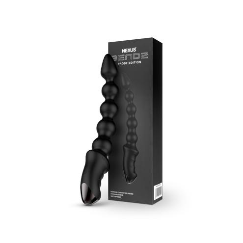 Анальный вибратор-бусы Nexus - BENDZ Bendable Vibrator Probe Edition