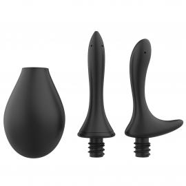 Анальний душ із двома насадками Nexus - ANAL DOUCHE SET, 250 ml - 2