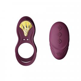 Смарт-ерекційне кільце Zalo -  BAYEK Velvet Purple  - 3