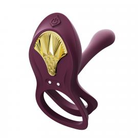 Смарт-ерекційне кільце Zalo -  BAYEK Velvet Purple  - 1