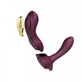Смартвібратор в трусики Zalo - AYA Velvet Purple - 4